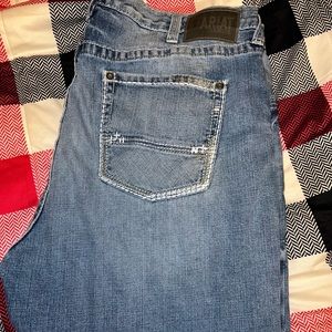Men’s Ariat Relaxed M2 Bootcut jeans.